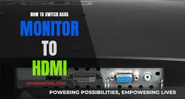 Switching to HDMI: A Guide for ASUS Monitor Users