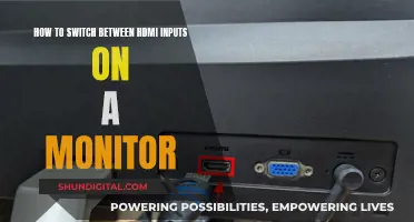 Switching HDMI Inputs: A Quick Guide for Monitors