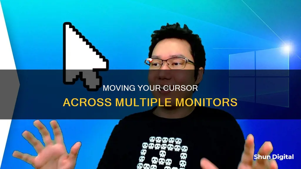 how to switch between monitors with your cursor