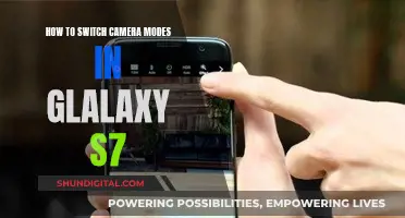 Switching Camera Modes: Galaxy S7 Tips