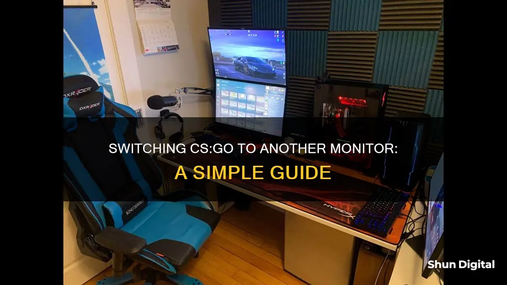 how to switch cs go to another monitor