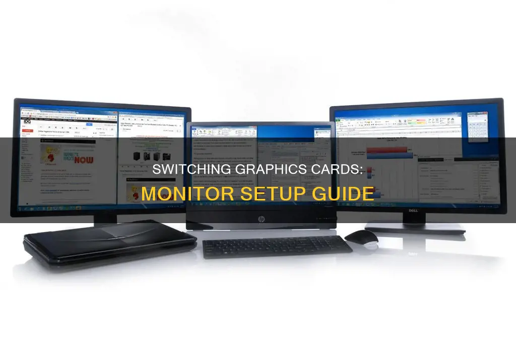 how to switch graphics cards with monitors