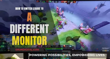 Switching League of Legends to Another Monitor: A Guide