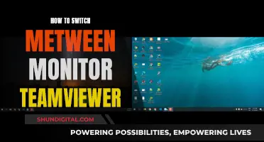 Easy Monitor Switching with TeamViewer: A Guide