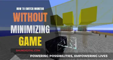 Seamless Gaming: Switching Monitors Without Interruptions