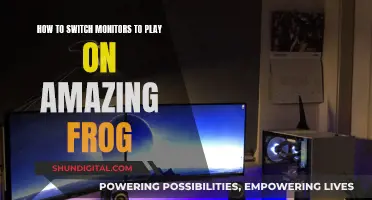 Switching Monitors: Amazing Frog's Best Play Experience