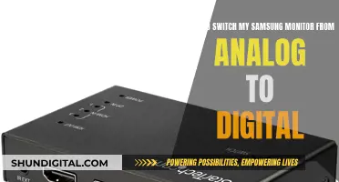 Switching Samsung Monitors: Analog to Digital Guide