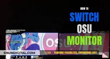 Adjusting Displays: Guide to Switching Monitors for osu!