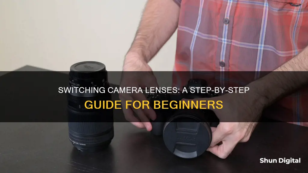 how to switch out lenses on cameras