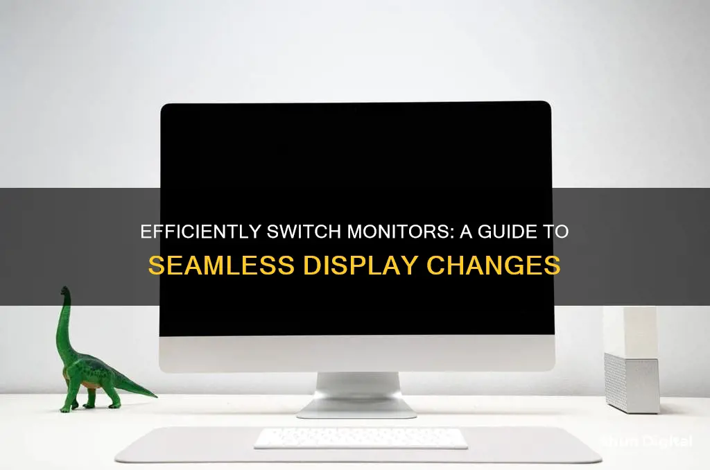 how to switch out of monitors