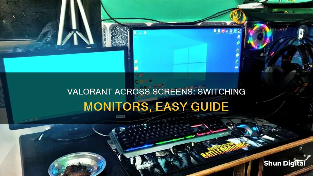 how to switch valorant to another monitor