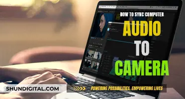 Syncing Computer Audio to Camera: Easy Guide