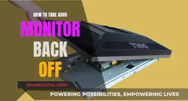 Disassembling Your ASUS Monitor: A Step-by-Step Guide