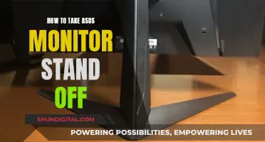 Removing the ASUS Monitor Stand: A Step-by-Step Guide