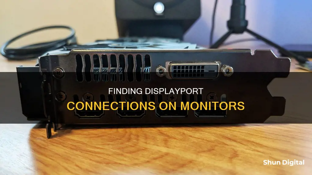 how to tell if a monitor has a displayport