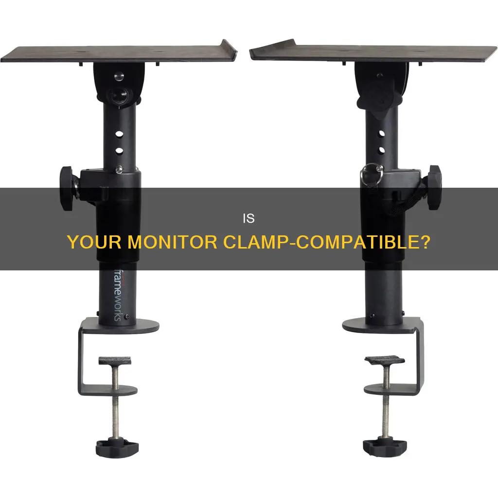 how to tell if a monitor is clamp compatible