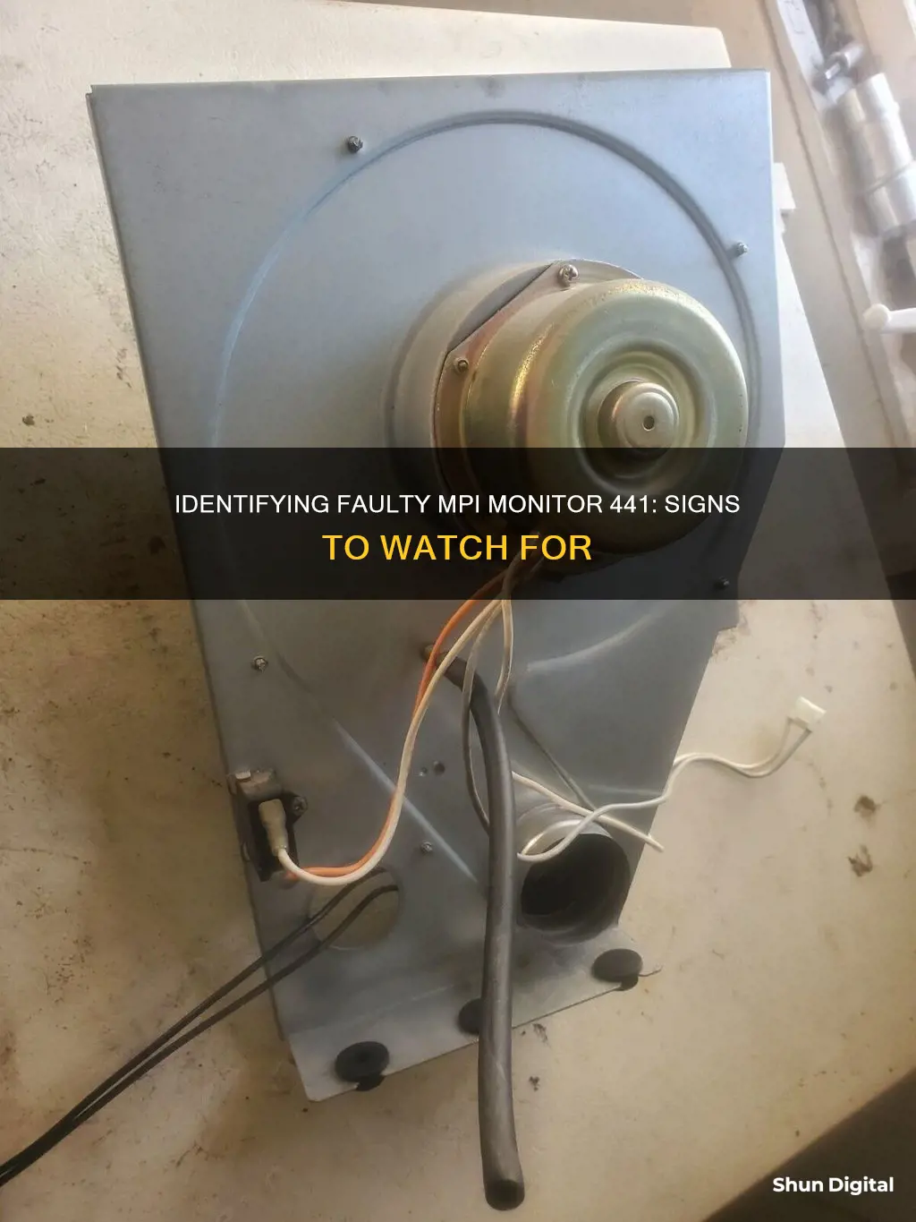 how to tell if an mpi monitor 441 is bad