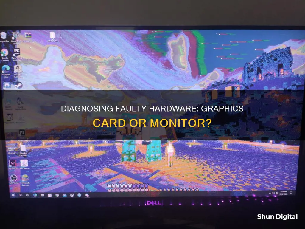 how to tell if graphics card is bad or monitor