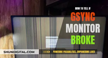 Troubleshooting a Broken G-Sync Monitor: Signs to Look For