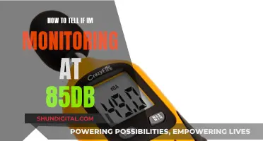 Monitoring at 85dB: How to Know You're on Track