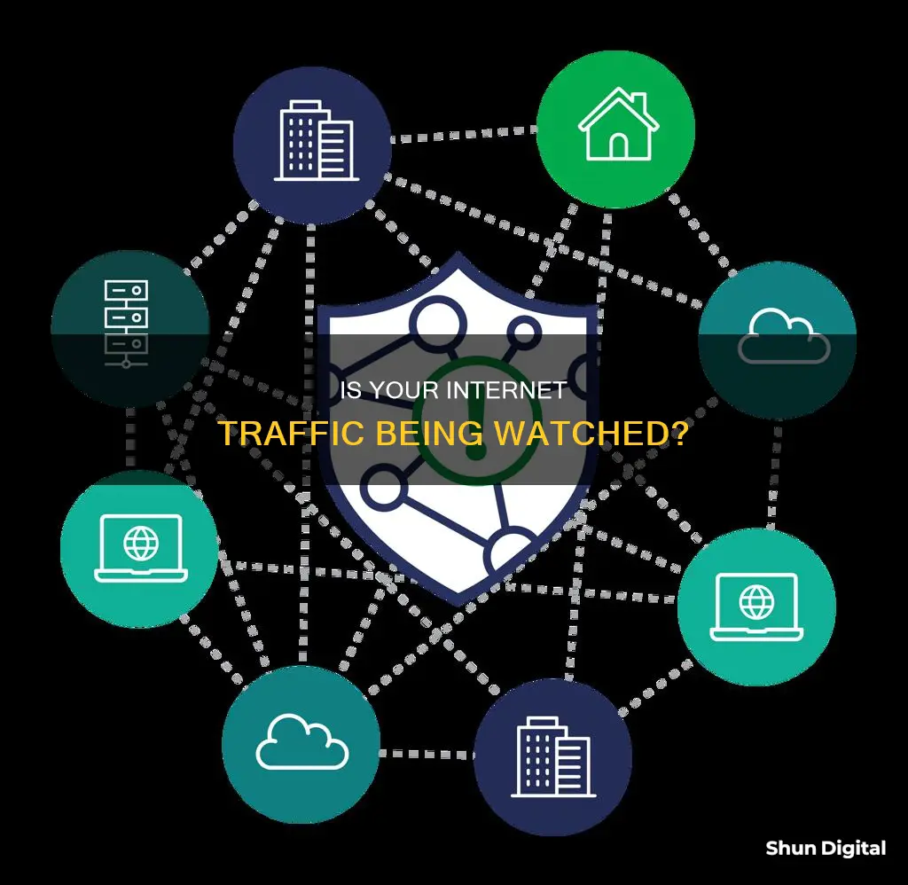 how to tell if internet traffic is being monitored