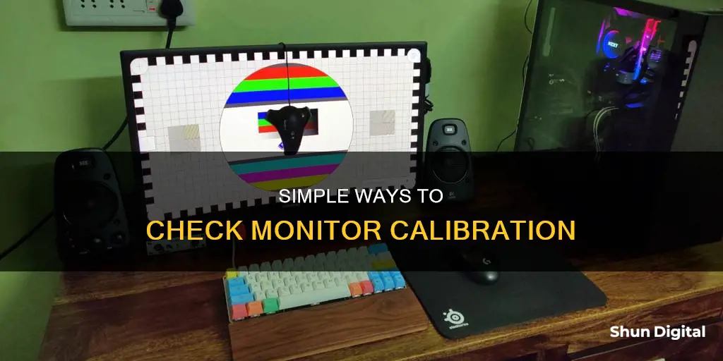 how to tell if monitor calibrated