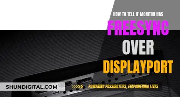 Does Your Monitor Support FreeSync Over DisplayPort?