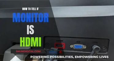 Identifying HDMI Ports and Cables on Your Monitor