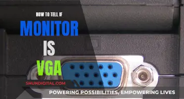 Recognizing VGA: Identifying the Right Monitor Connection