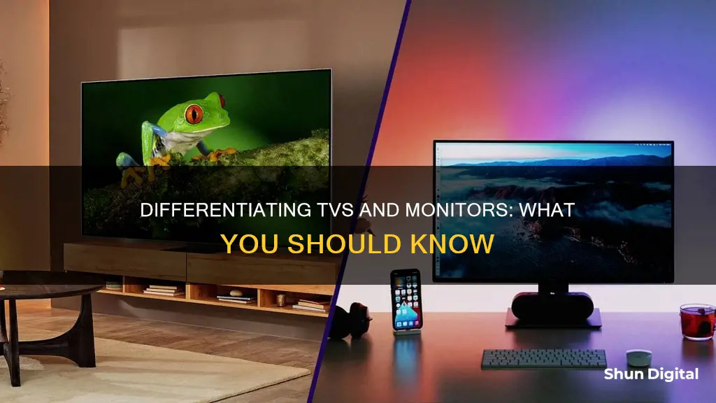 how to tell if you have a tv or monitor