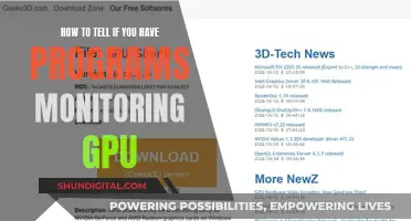 Monitoring GPU: Detecting Programs Spying on Your Hardware