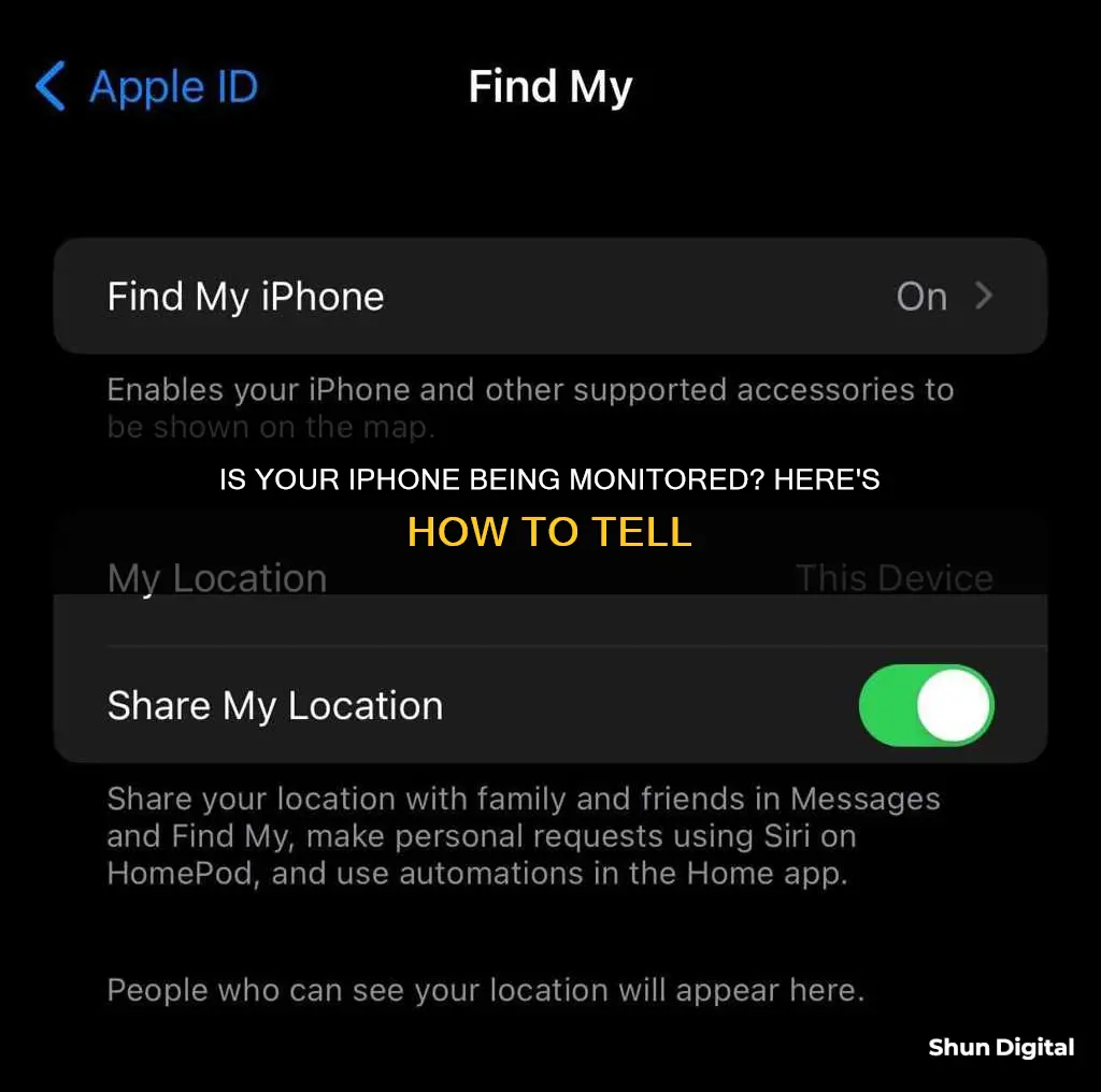 how to tell if your iphone is being monitored