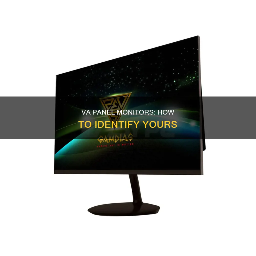 how to tell if your monitor is a va