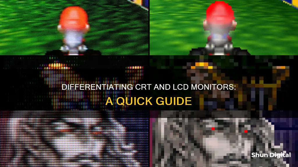 how to tell if your monitor is cert or lcd