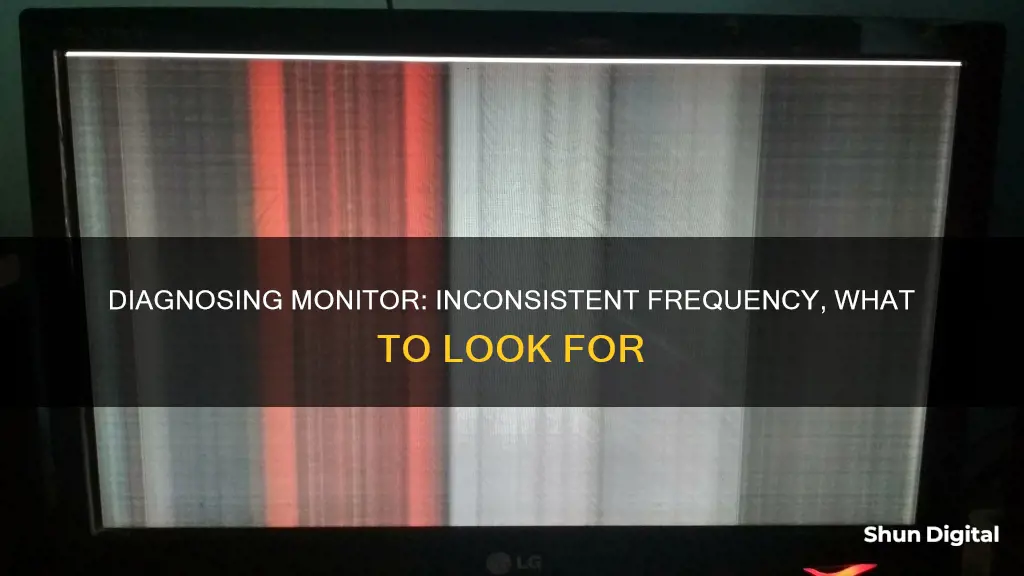 how to tell if your monitor is inconsistent frequency