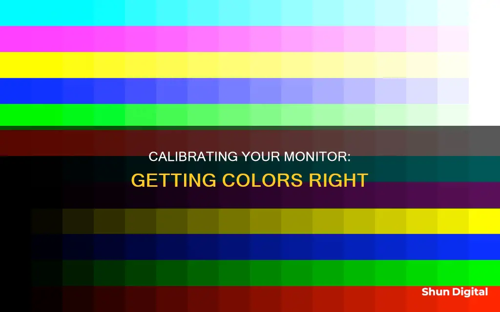 how to tell if your monitors colors are right