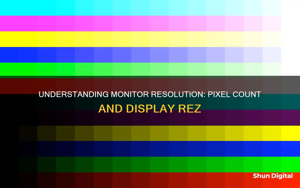 how to tell the rez of your monitor