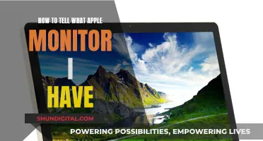 Identifying Your Apple Monitor: A Step-by-Step Guide