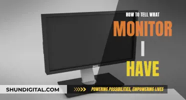 Identifying Your Monitor: A Guide to Knowing Your Display