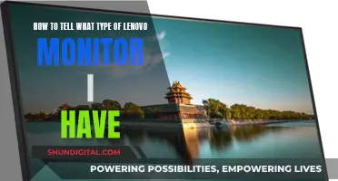 Identifying Your Lenovo Monitor: A Step-by-Step Guide