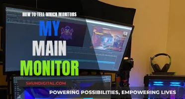 Identifying Your Main Monitor: A Guide to Multiple Displays