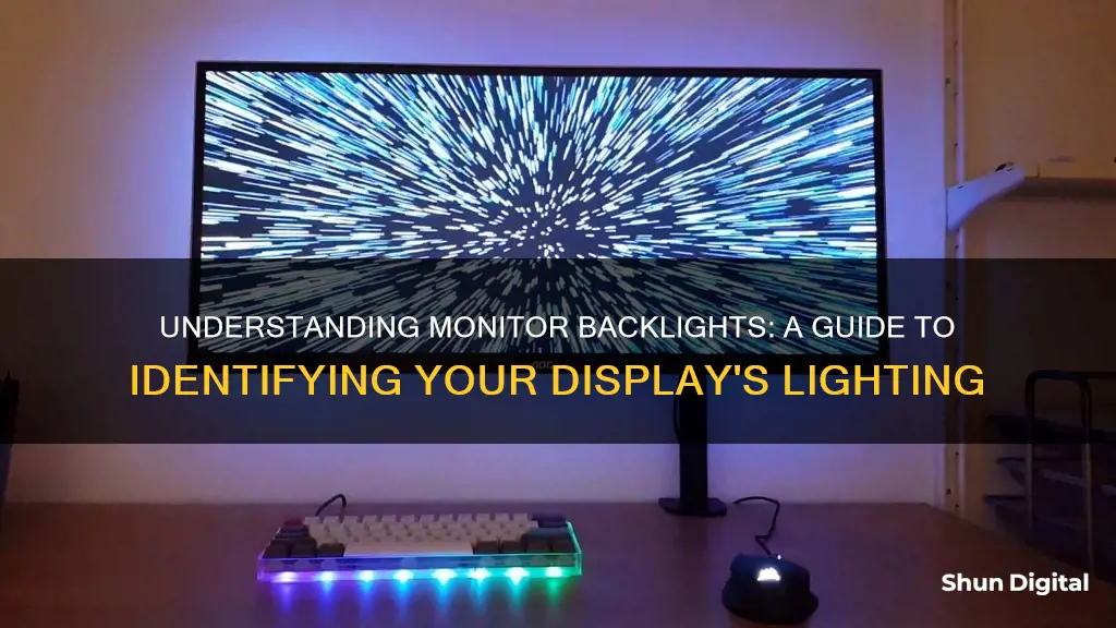 how to tell your monitors typeof backlight