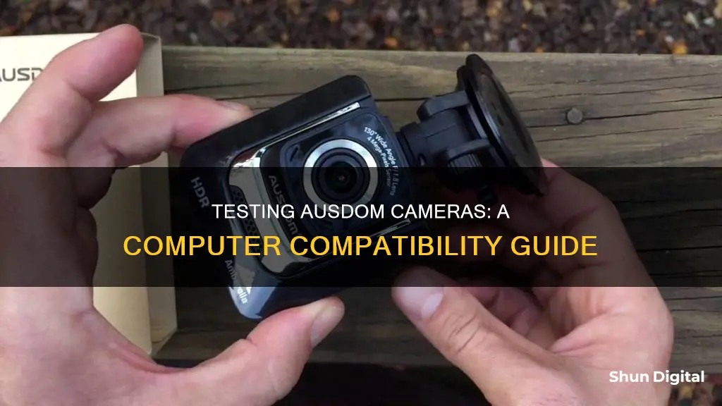 how to test a ausdom camera on your computer