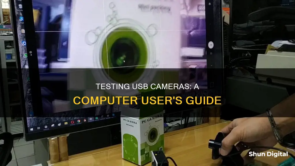 how to test usb camera on computer