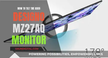 Adjusting Your ASUS Designo MZ27AQ Monitor Like a Pro