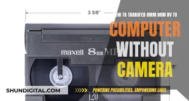 Transferring 8mm Mini DV Tapes to Your Computer: A Guide