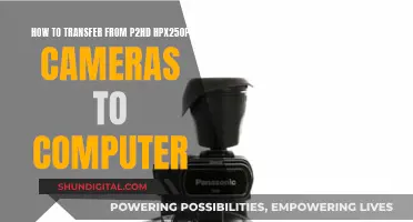 Transferring Footage from P2HD HPX250P Cameras to Your Computer