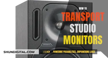 Transporting Studio Monitors: A Safe and Secure Guide