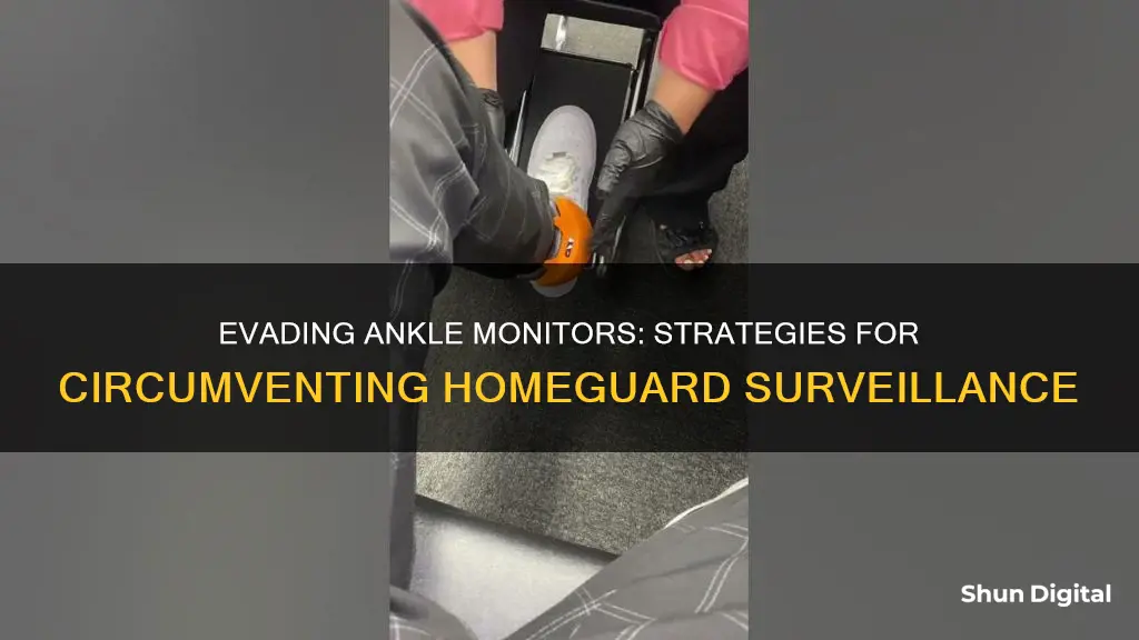 how to trick a homeguard ankle monitor