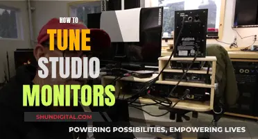 Tuning Studio Monitors: Achieving Perfect Sound Balance